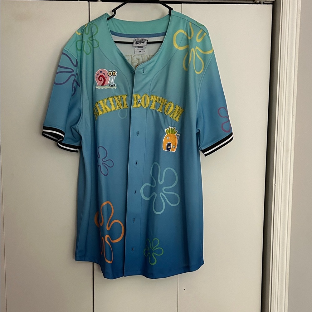 SpongeBob SquarePants women’s Jersey - Blue and Yellow